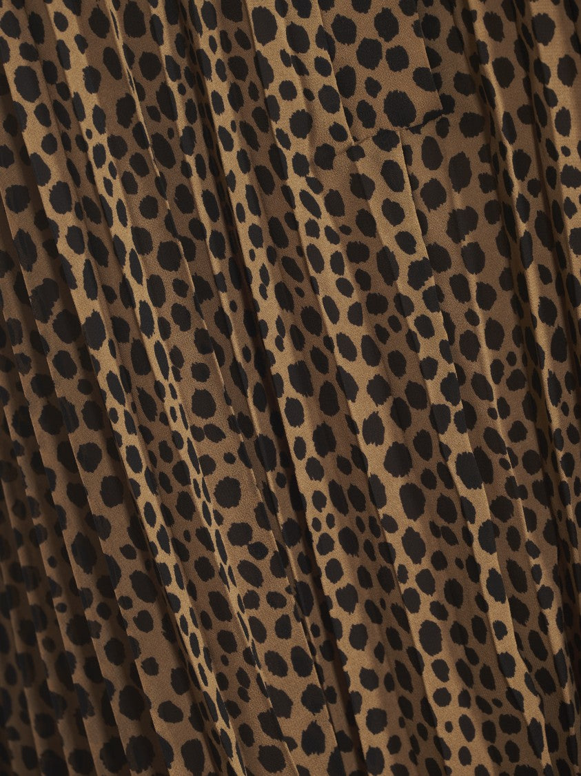 Michael Kors Chth All-Over Pleated Dress