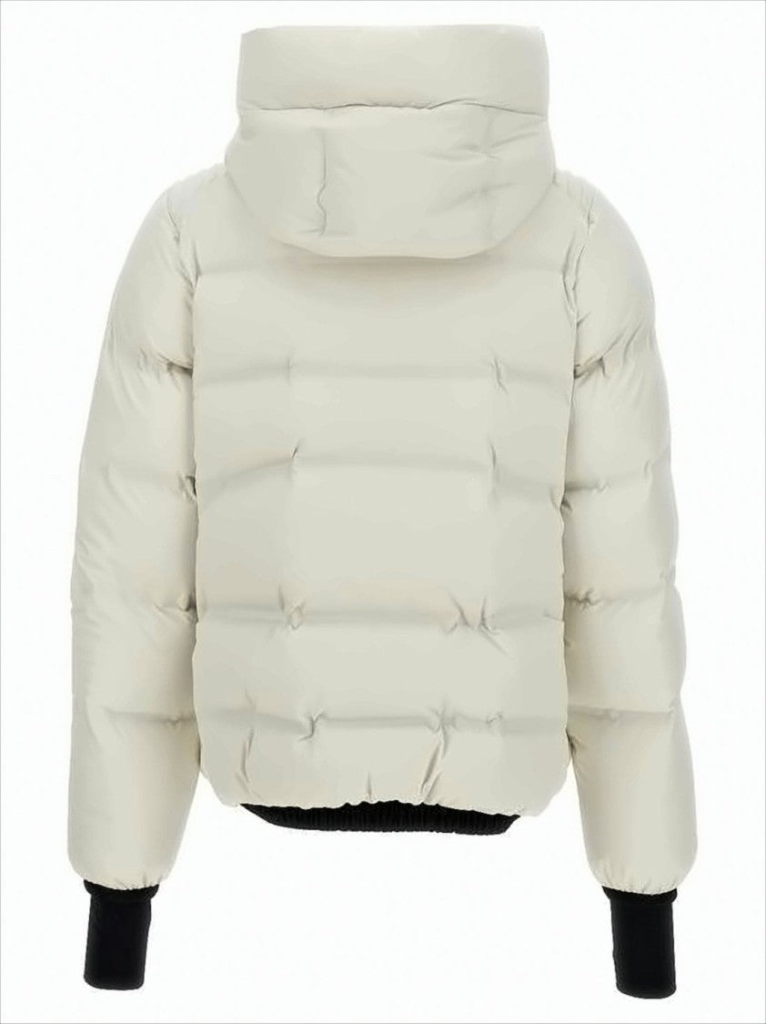 Moncler Quilted Padded Jacket With High Collar