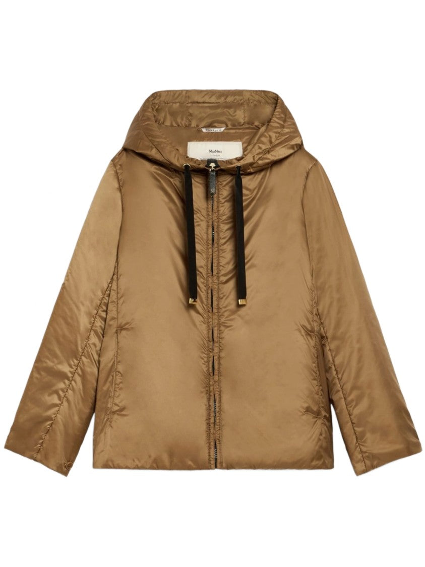 Max Mara Greenh Cropped Boxy Hooded Jacket