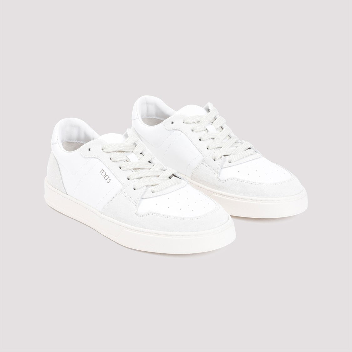 Tod's White Leather Sneakers