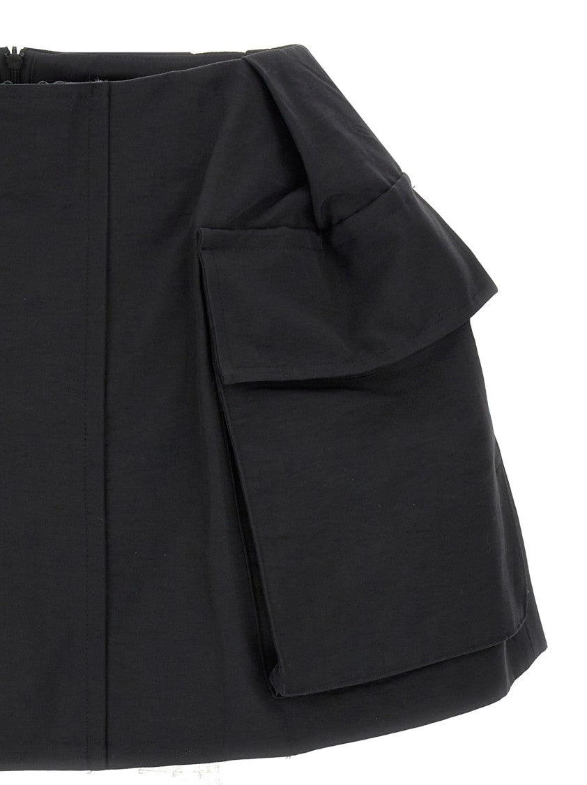Sacai Cargo Skort With Functional Pockets And Versatile Design