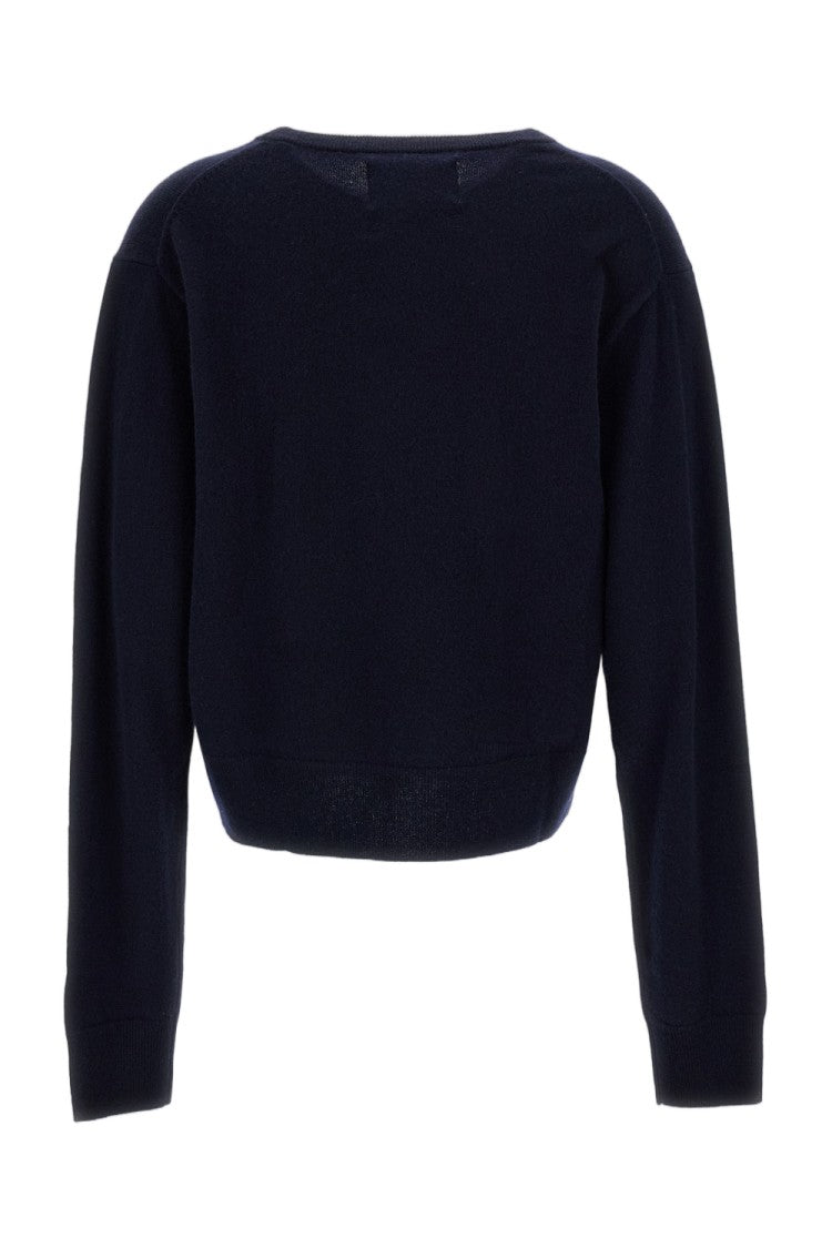 Extreme Cashmere Navy Blue N.475 March Cashmere Sweater