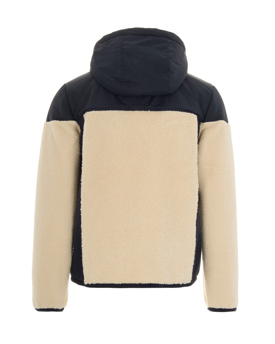 K-Way Samson 4.0 Teddy Bear Jacket In Blue