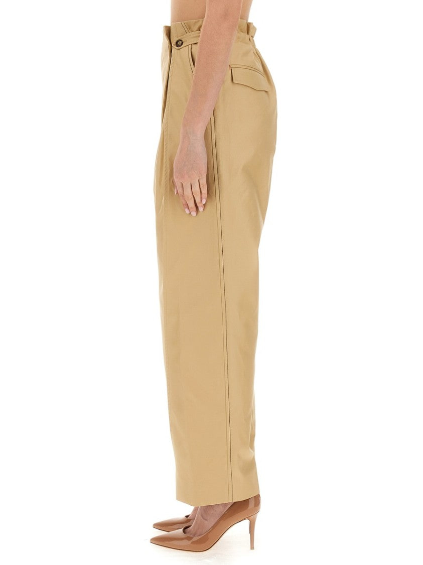 Victoria Beckham Pants Gathered Waist