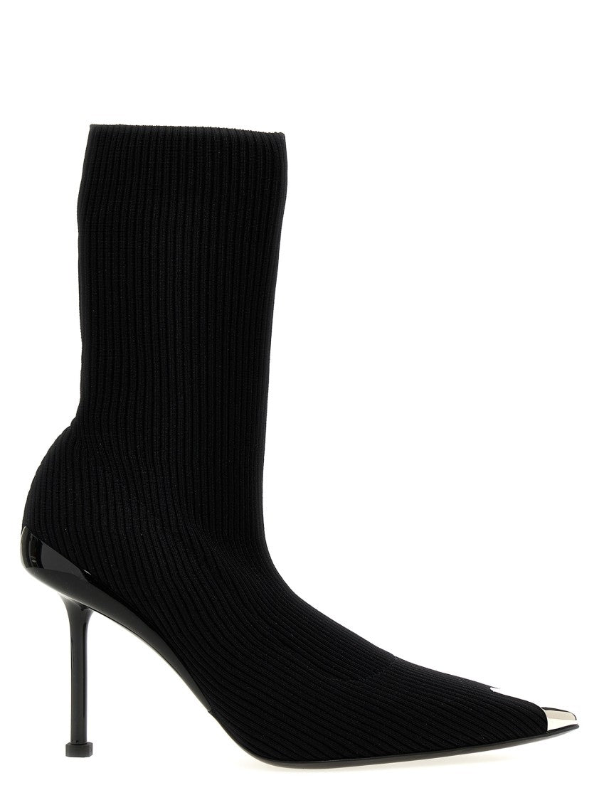 Mcqueen 'Slash' Ankle Boots