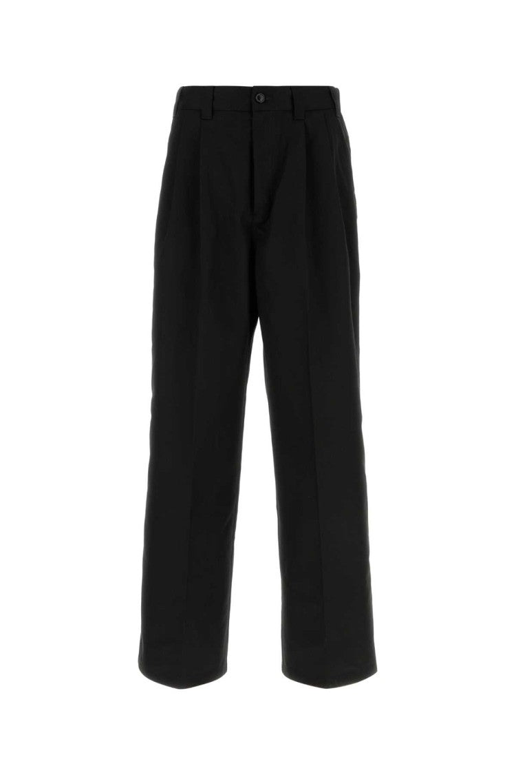 Maison Margiela Black Polyester Blend Pant