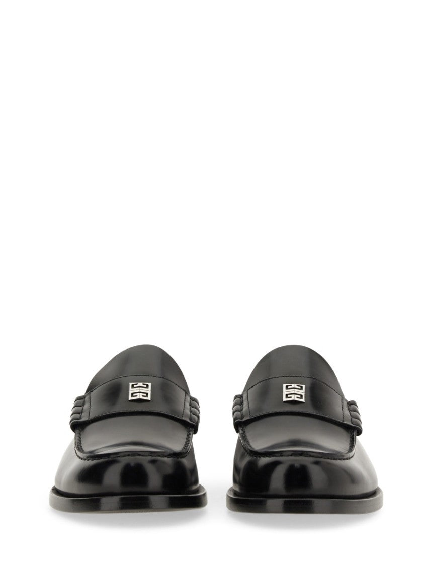 Givenchy Polished Bull Leather Loafers