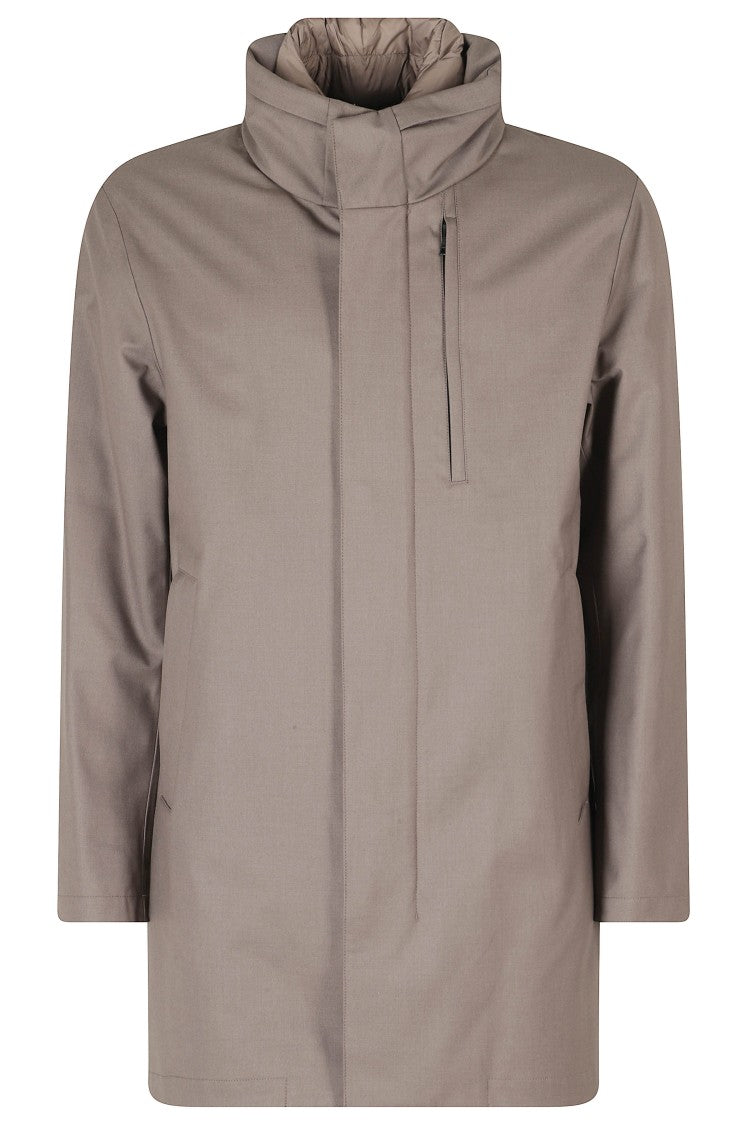 Duno Dove Gray 3-In-1 Viscose-Blend Jacket
