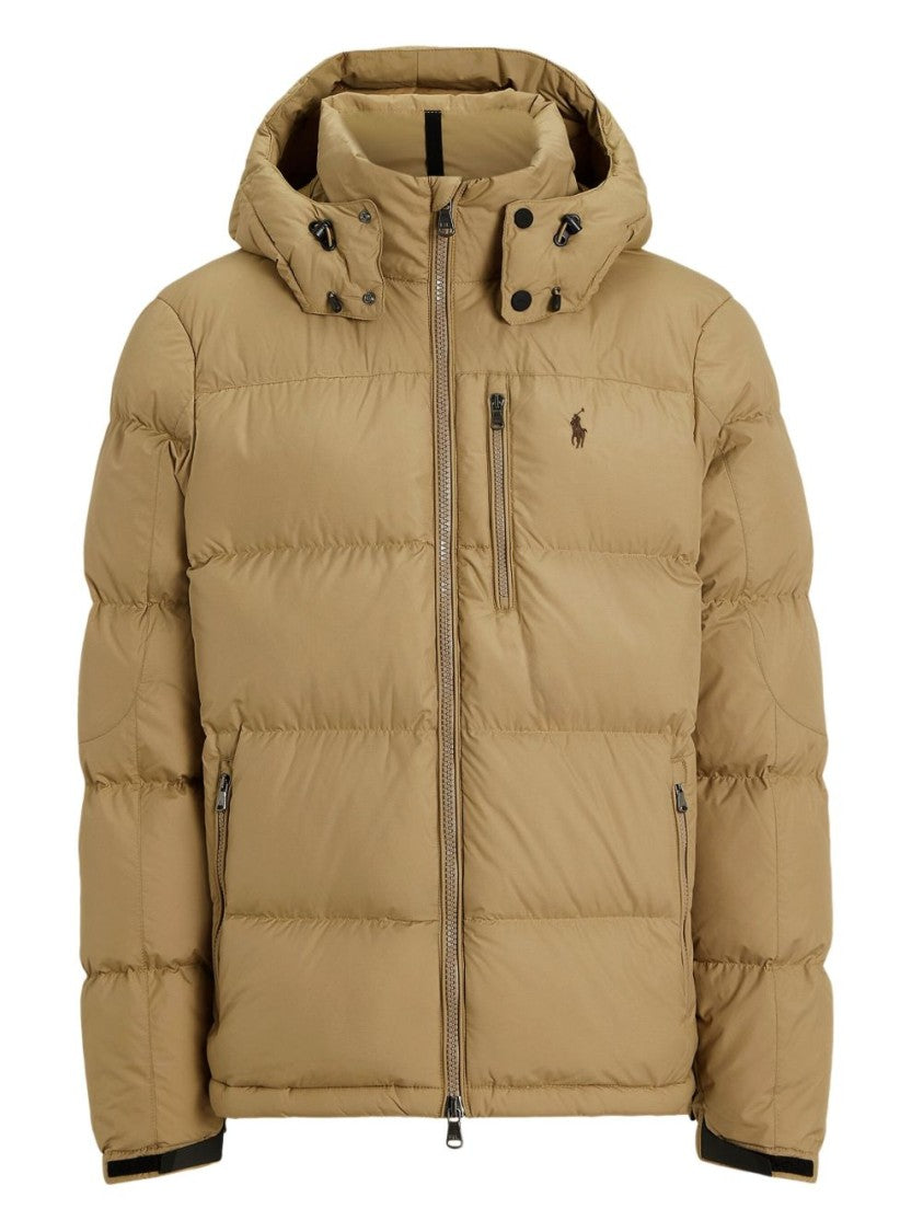 Polo Ralph Lauren Hooded Down Jacket With Quilted Design