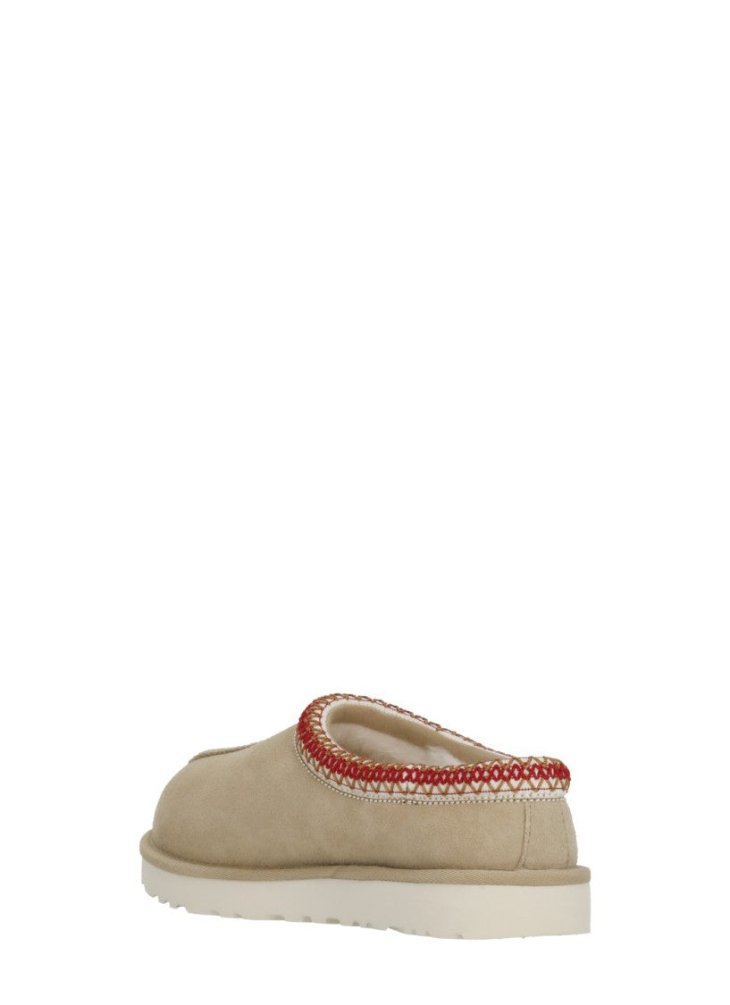 Ugg Beige Tasman Stitch Slippers