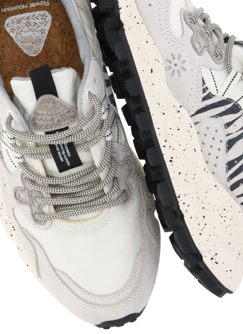 Flower Mountain Yamano 3 Sneakers With Raised Sole And Logoed Details