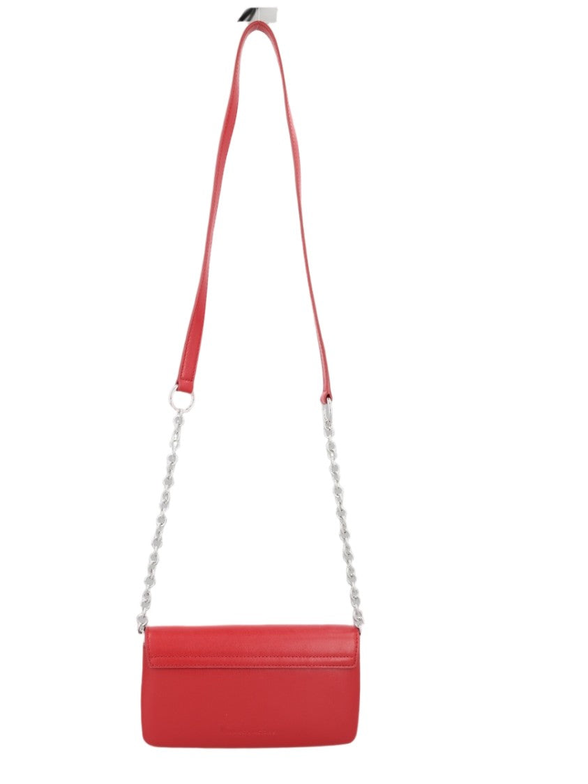 Marc Jacobs Multicolor Silver Buckle Chain Strap Rectangular Wallet