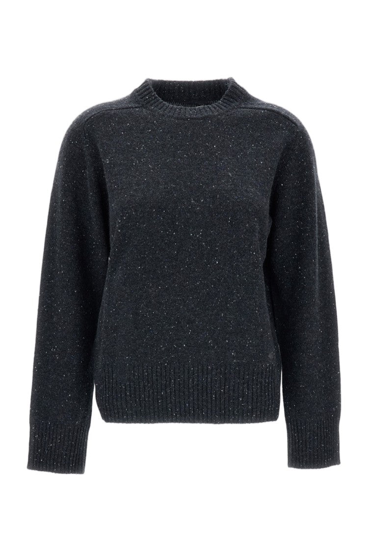 Loulou De Saison Grey Cashmere Boxy Baltra Sweater