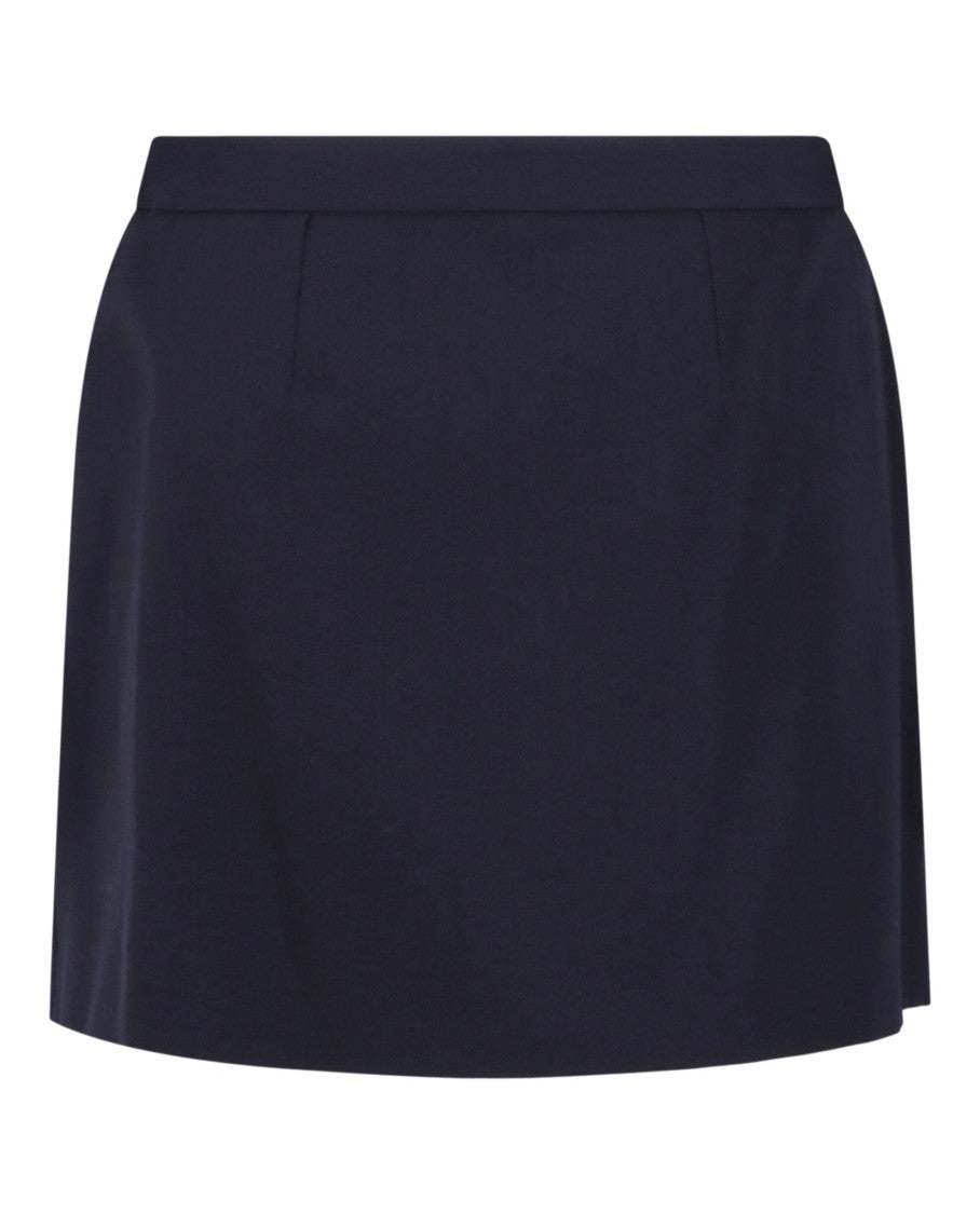 Alexander Mcqueen Military Detail Mini Skirt
