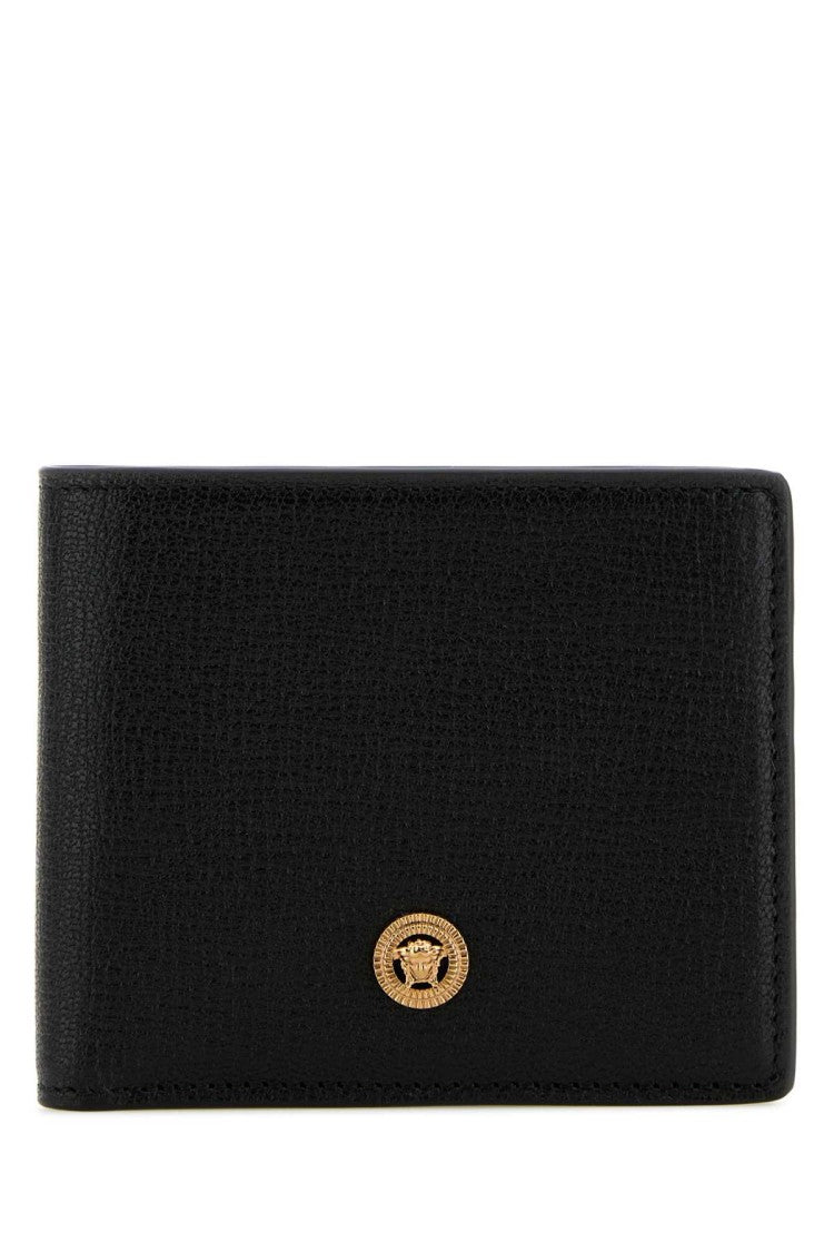 Versace Black Leather Wallet