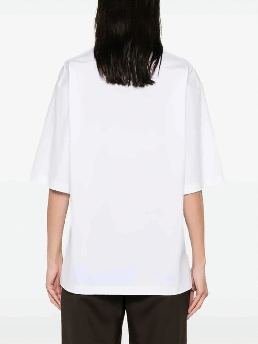 Marni Artistic Multicolor Cake Print Short-Sleeve T-Shirt