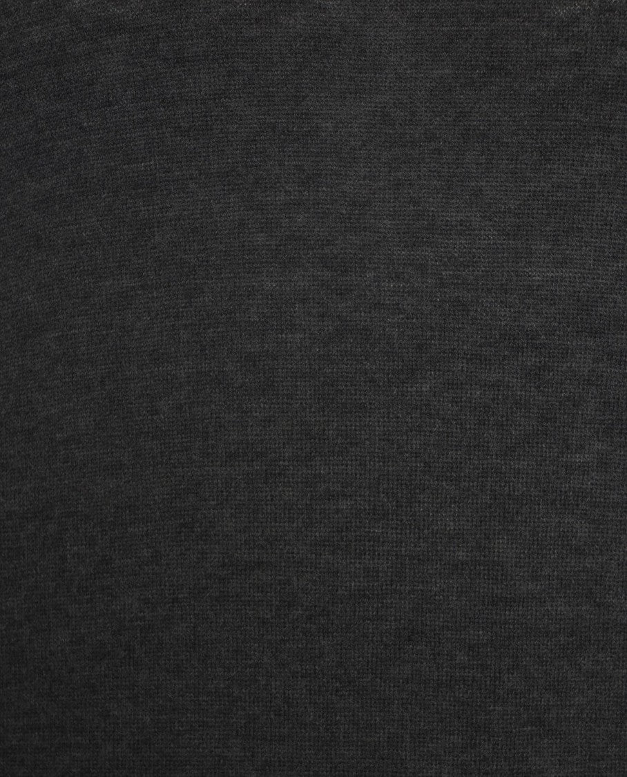 Gender Slim-Fit Knit Sweater With High Collar