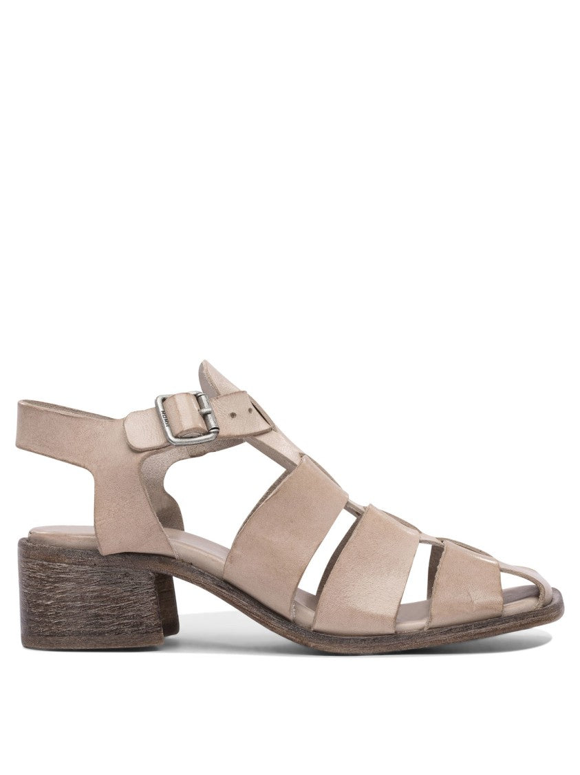 Moma Open Toe Sandals With Ankle Strap