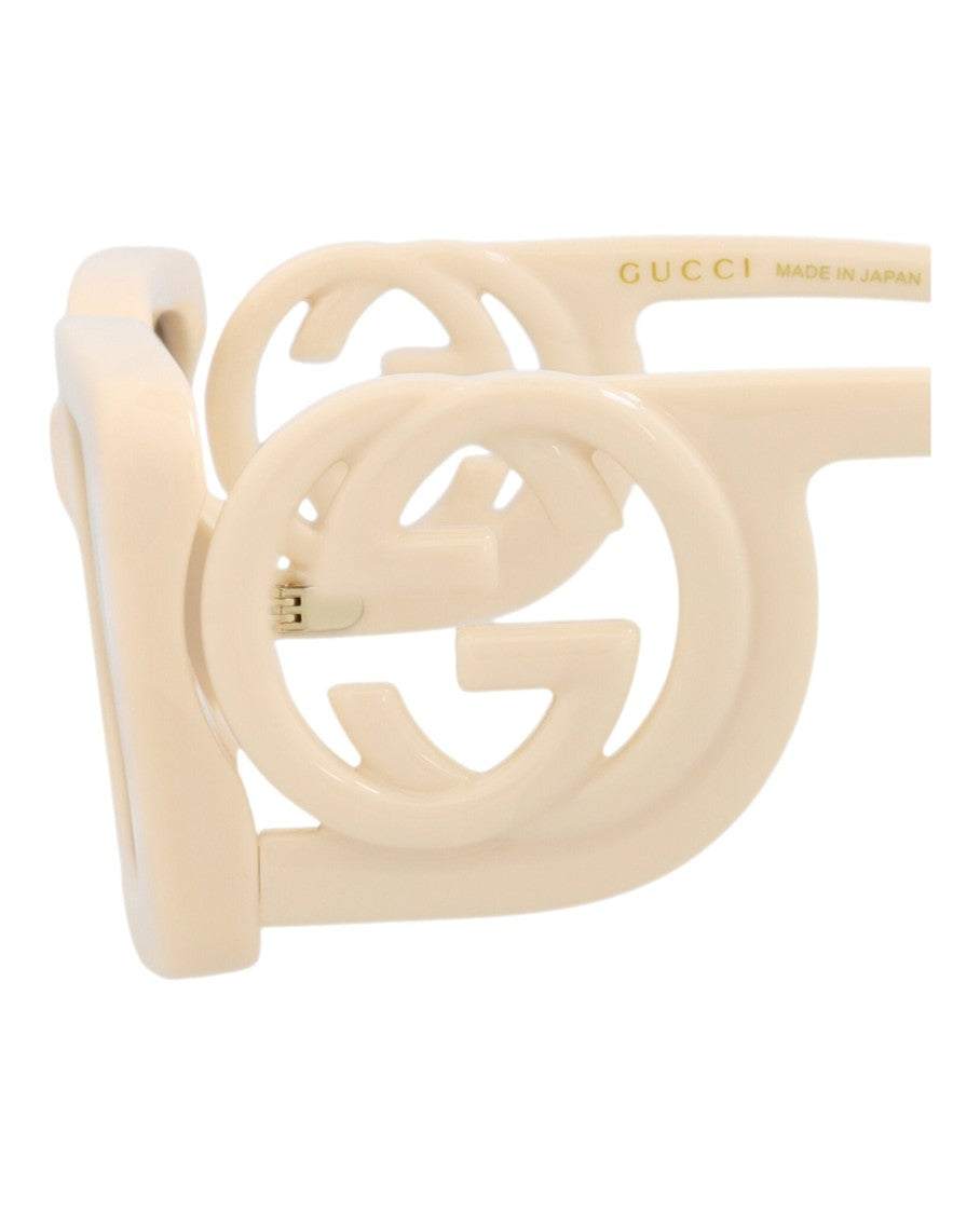 Gucci Square-Frame Injection Sunglasses