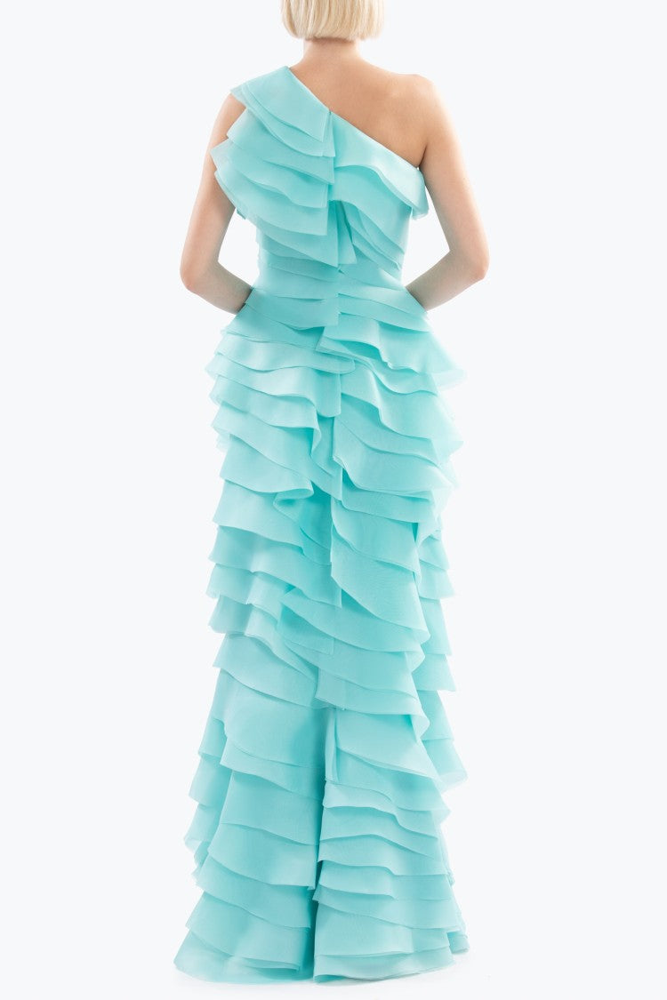 Saiid Kobeisy Layered Organza Dress