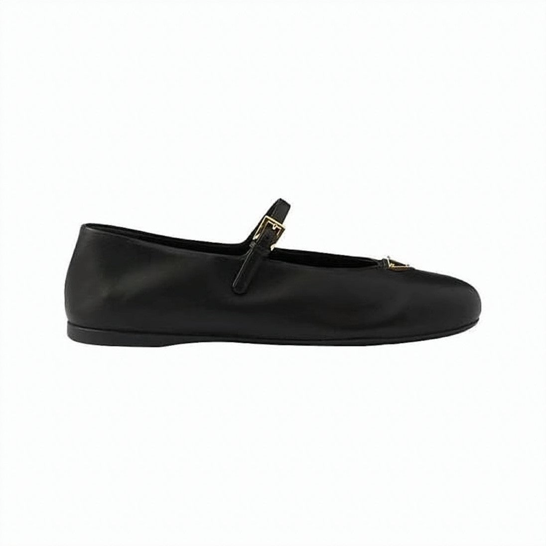 Prada Smooth Lambskin Leather Flat Shoes