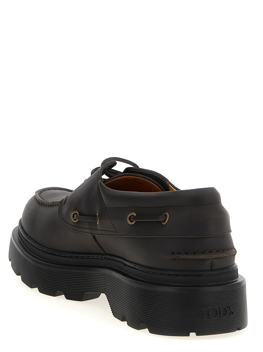 Tod's Leather Boat Shoe