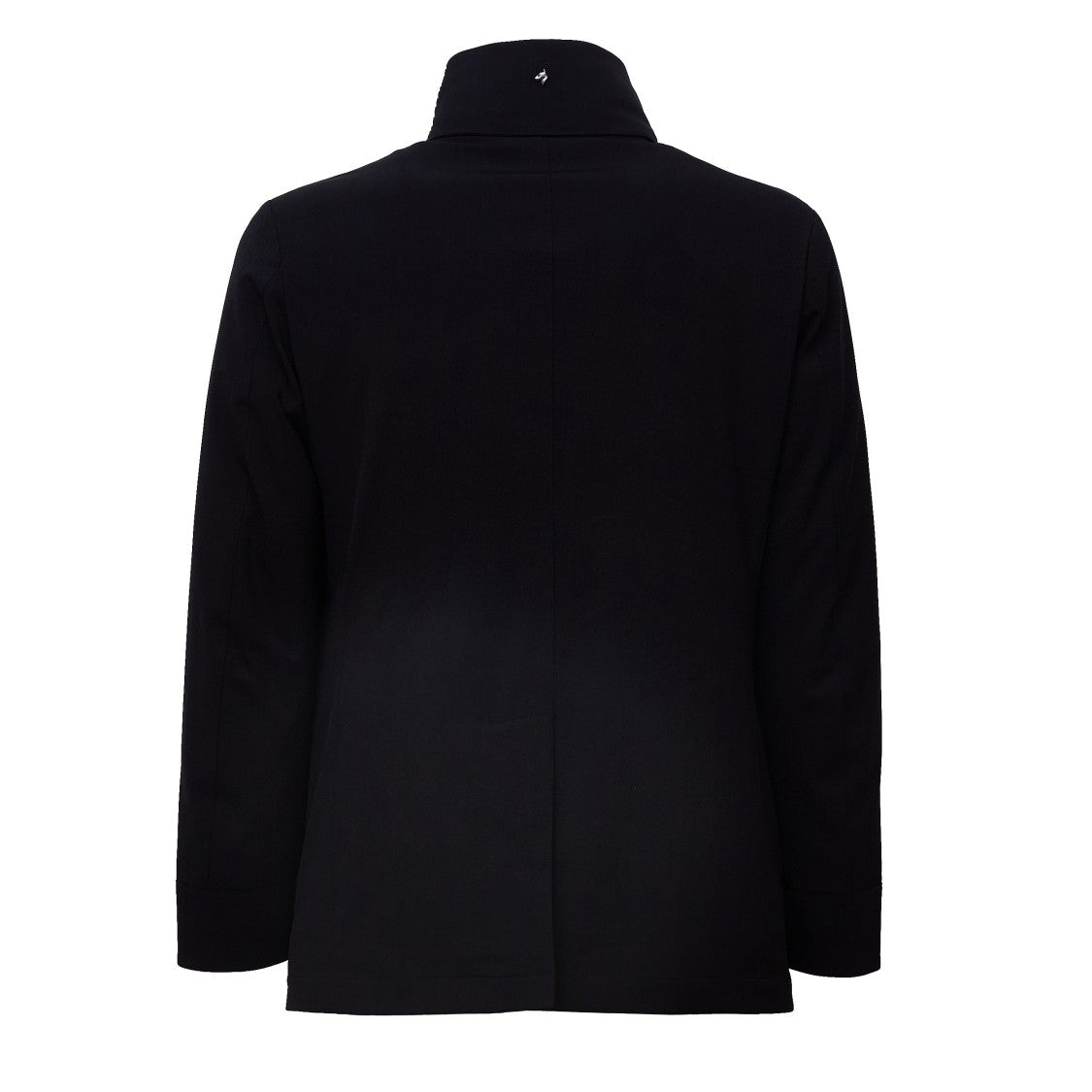 Montecore Double-Breasted Peacoat With Two-Way Zip And Logo Buttons
