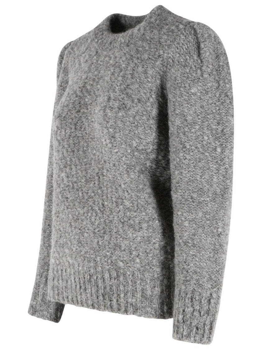Isabel Marant 'Emma' Grey Virgin Wool Blend Sweater