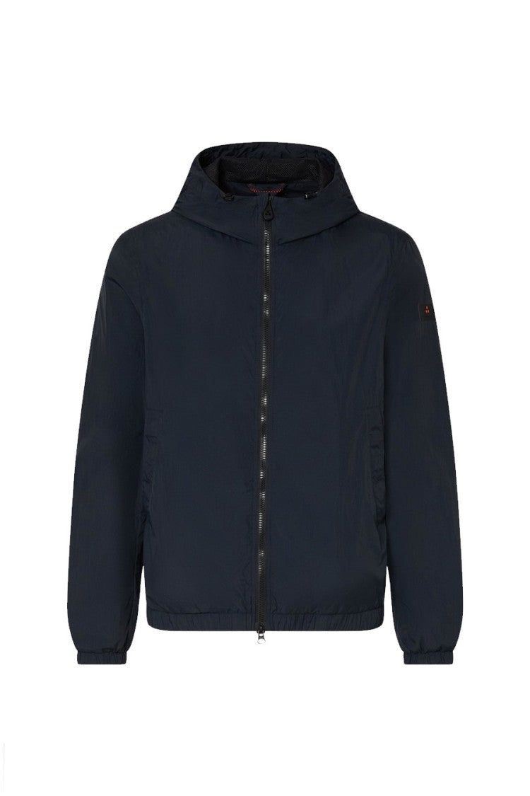 Peuterey Blue Nylon Quilted Down Jacket