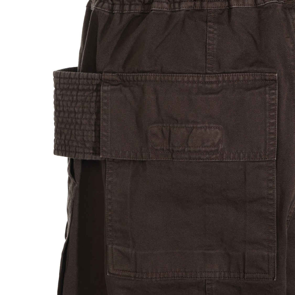 Drkshdw By Rick Owens Quilted Panel Relaxed Straight-Leg Pants