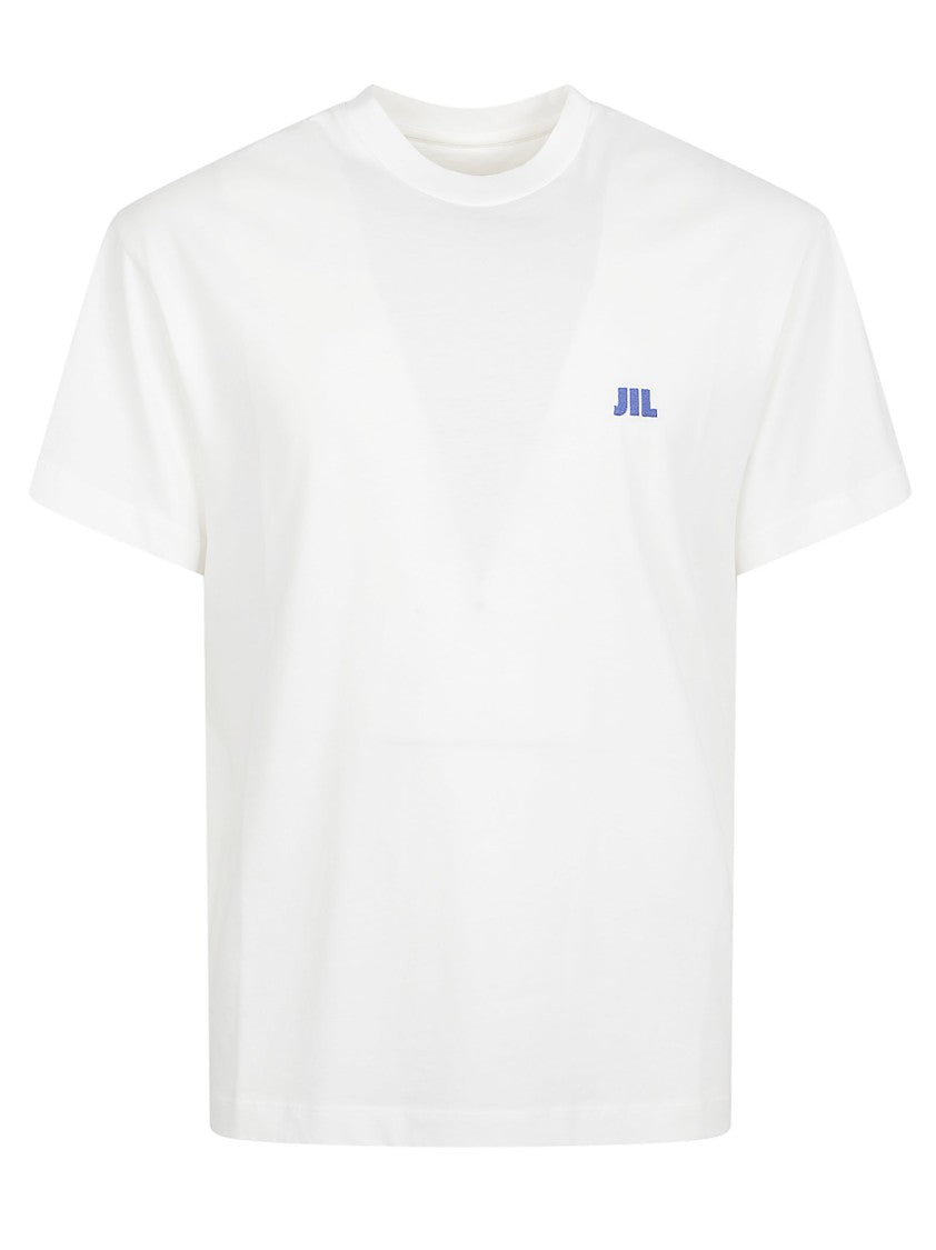 Jil Sander Relaxed-Fit Short-Sleeve T-Shirt With Embroidered Logo