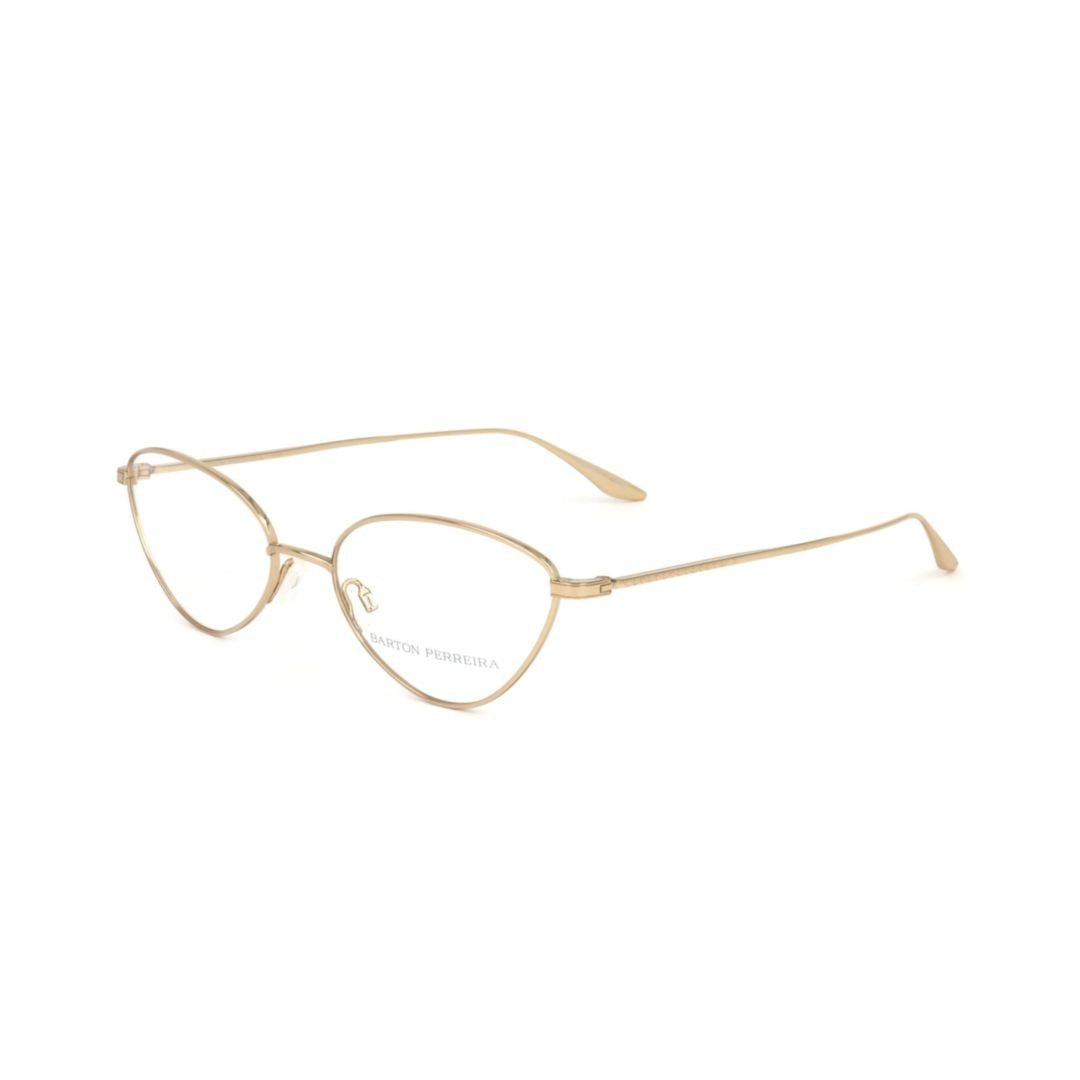 Barton Perreira Bp5011 530Ro Delicate Cat-Eye Eyeglasses With Polished Gold Finish