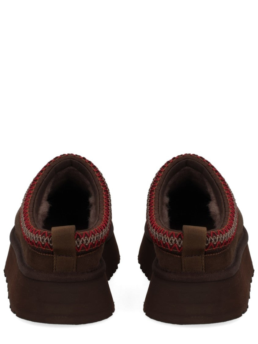 Ugg Tazz Ii Woven Textile Accent Leather Sandals