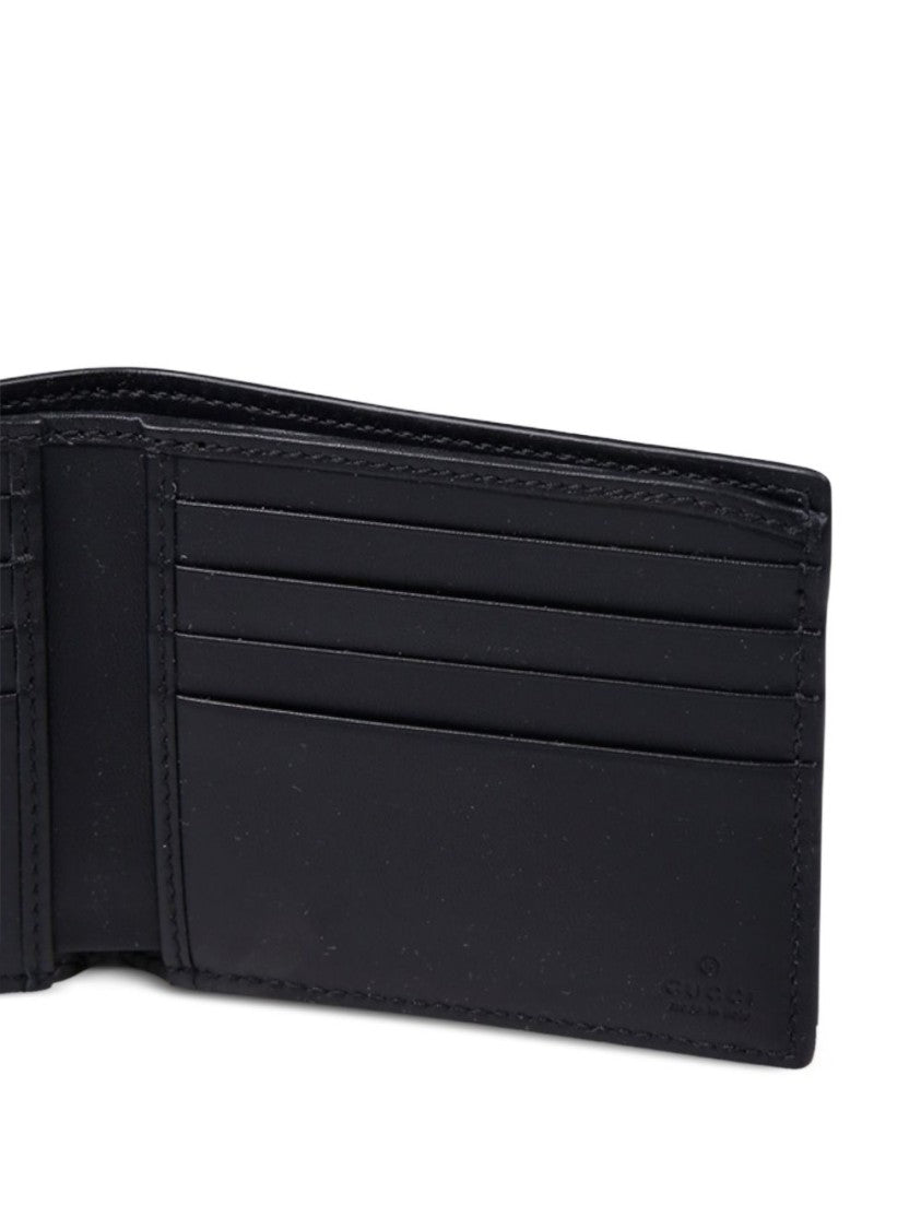 Gucci Bifold Wallet With Embossed Double G Logo