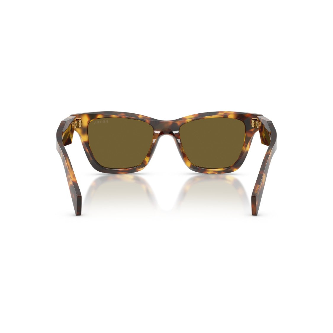 Prada 0Pr C07s Square Frame Tortoiseshell Sunglasses
