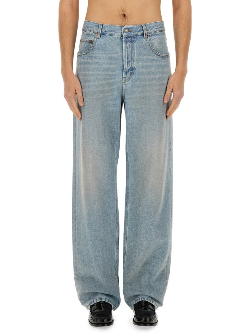 Saint Laurent Baggy Denim Jeans