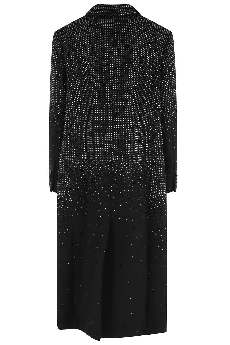 Giuseppe Di Morabito Long Black Wool Coat