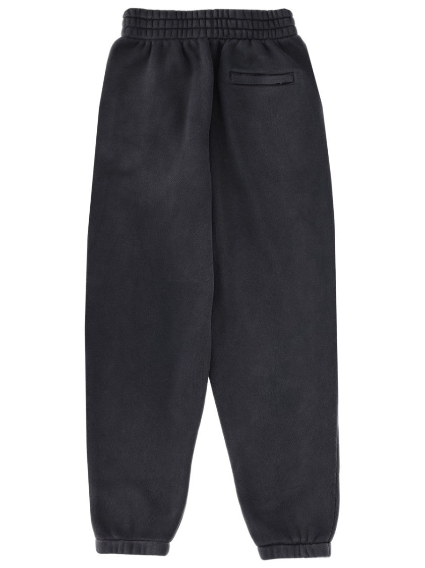 T By Alexander Wang Comfort Fit Cotton-Blend Logo Jogger Pants