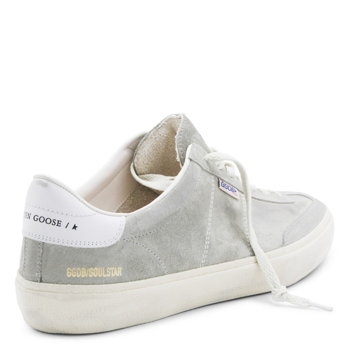Golden Goose Grey Suede Soul-Star Sneakers