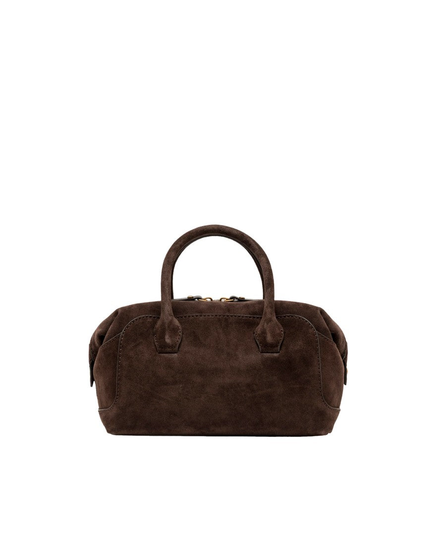 Gianni Chiarini Moka Gemma Suede Handbag