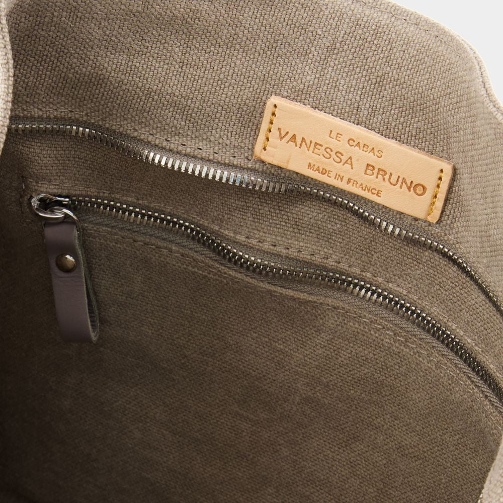 Vanessa Bruno Cabas L Shopper Bag - Linen - Grey