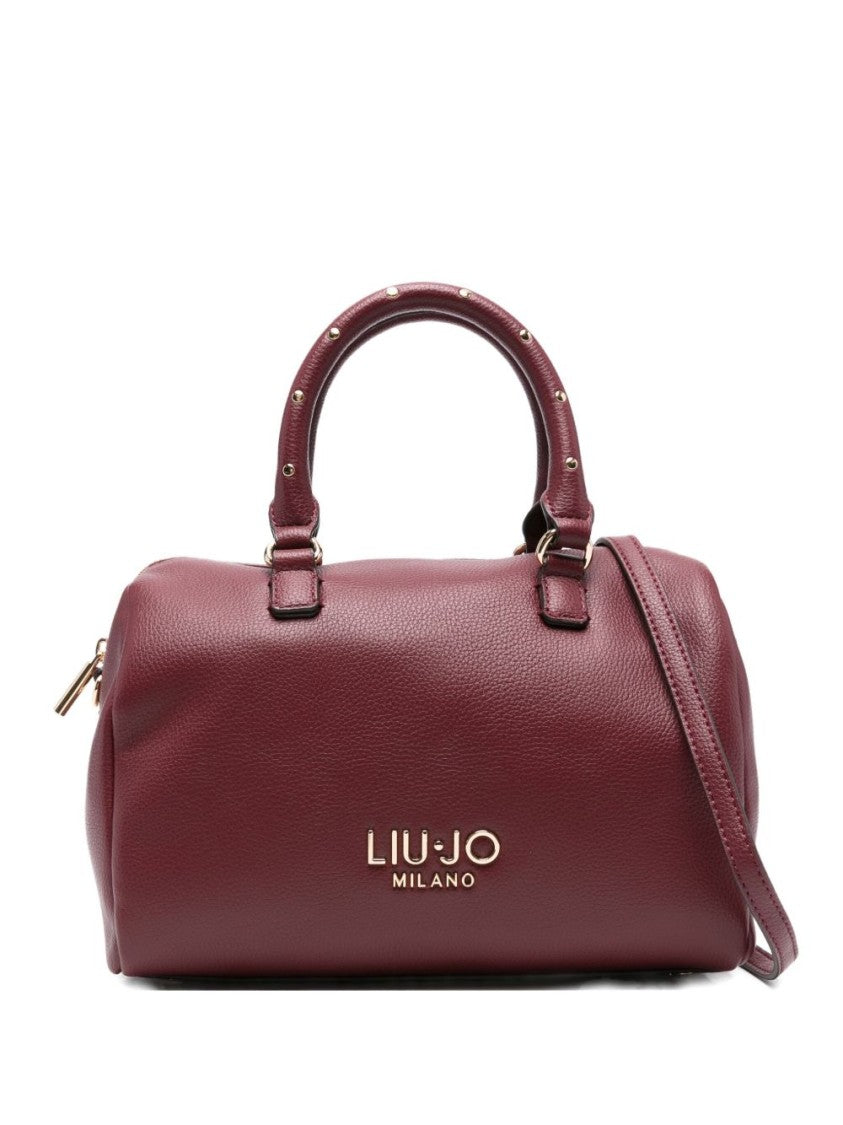 Liu Jo Cylindrical Handbag With Pebbled Texture
