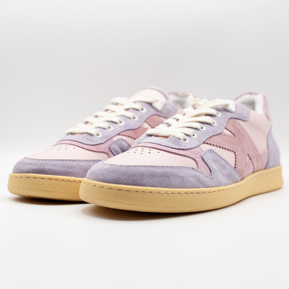 Pantofola D'oro Wisteria Hue Seude/Leather Blend Assist Sneakers