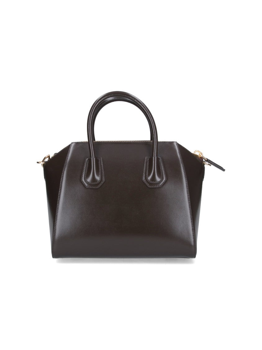 Givenchy Trapezoidal Handbag With Polished Finish