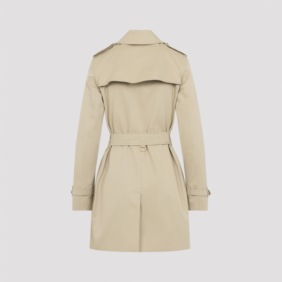 Burberry Kensington Beige Cotton Trench