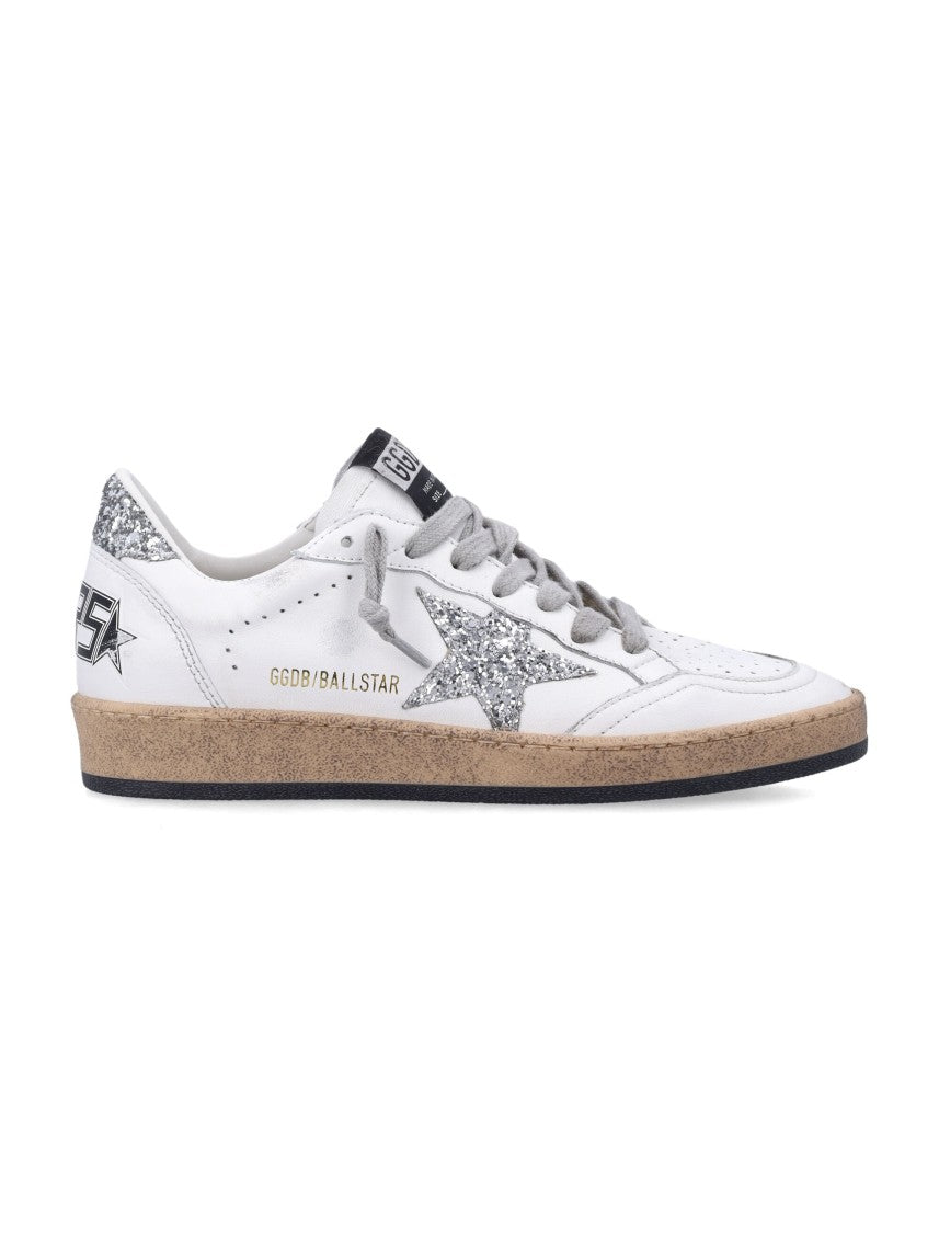 Golden Goose White Ball Star Leather Sneakers