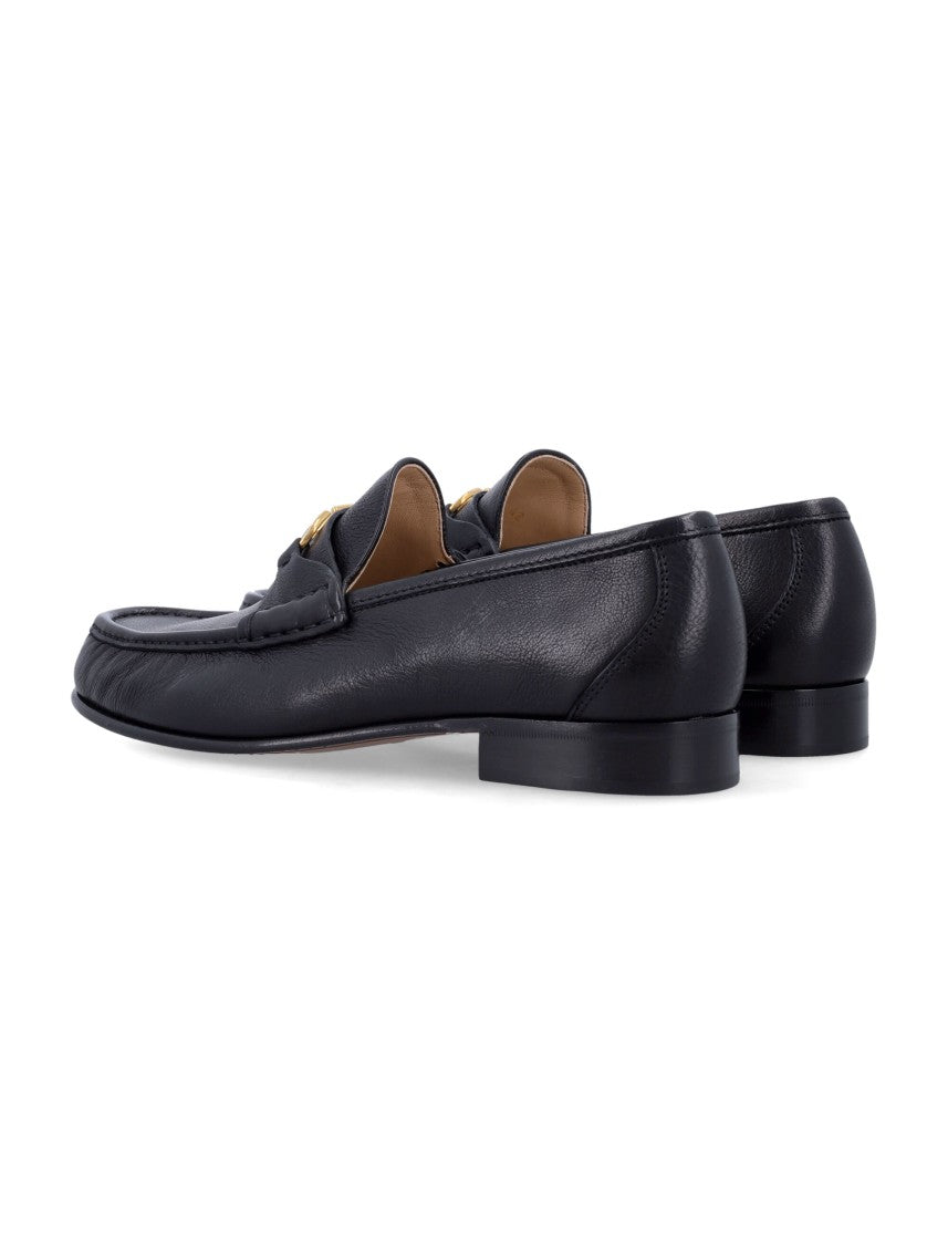 Valentino Garavani Vlogo Signature Loafer With Gold-Tone Logo Detail