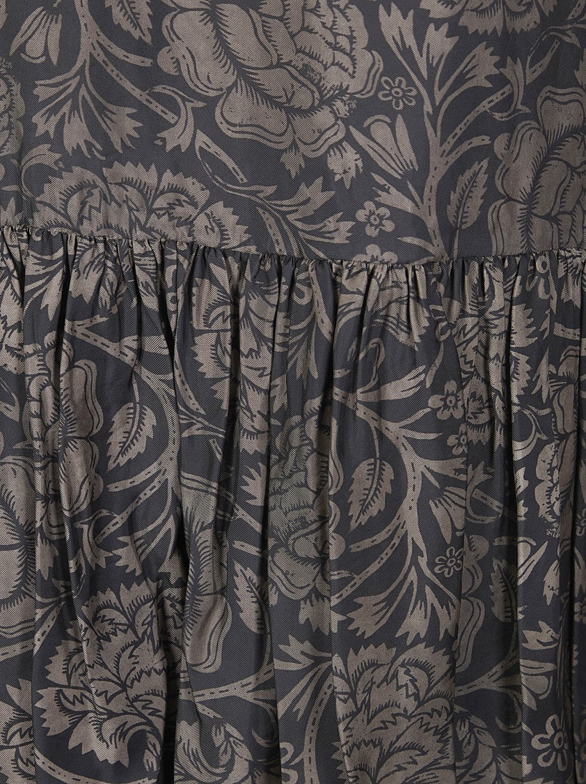 Uma Wang Ardal Floral Maxi Dress