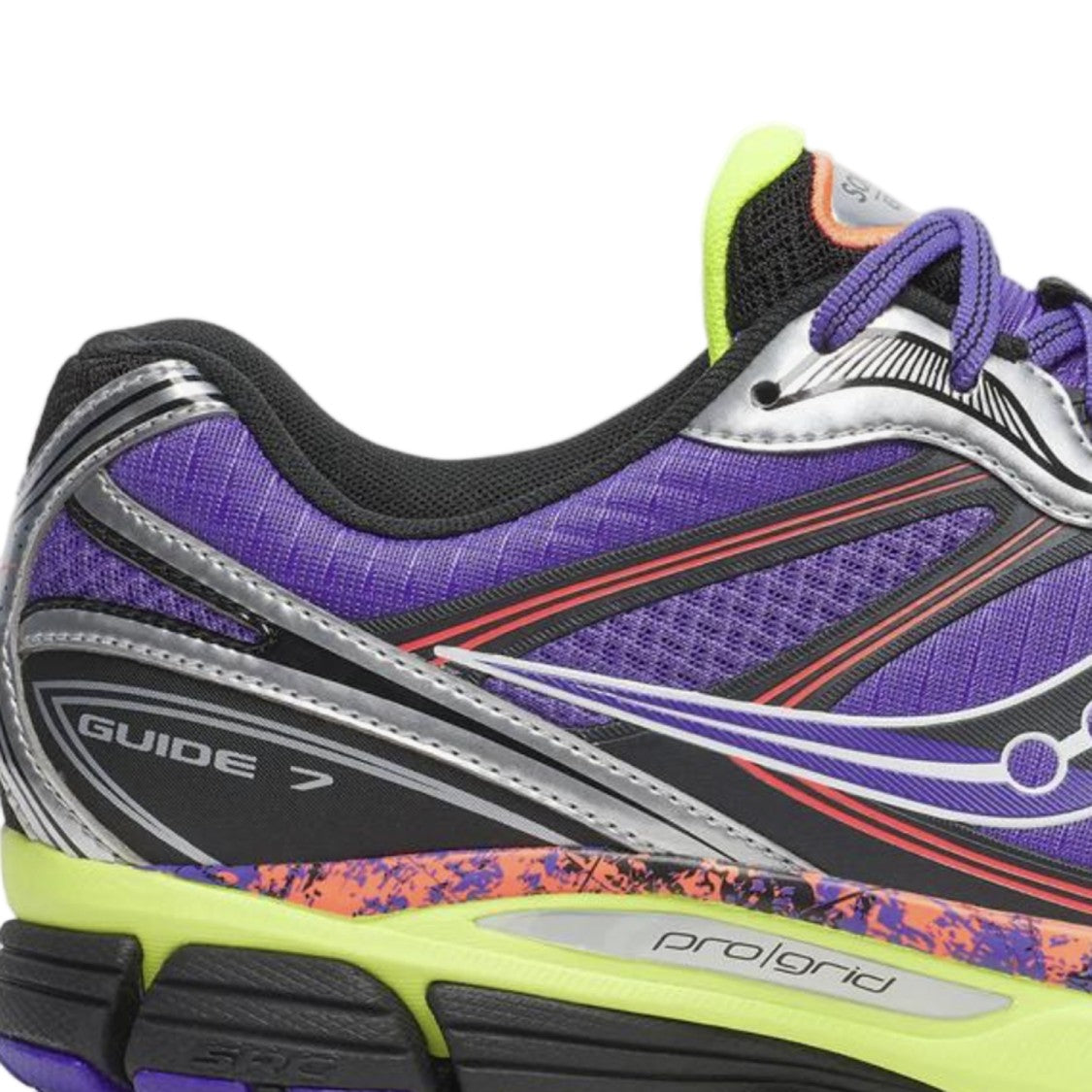 Saucony Progrid Guide 7 Hi Octane Fabric Sneakers