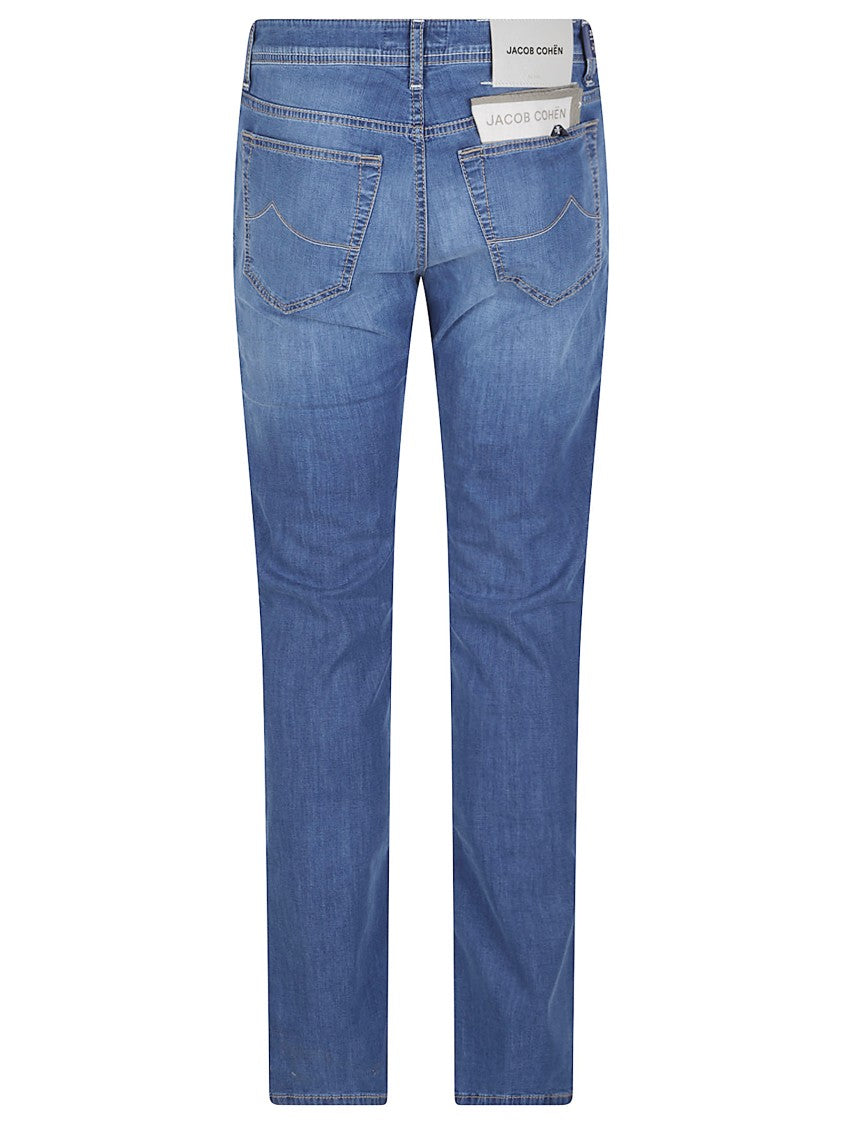 Jacob Cohen Bard Fast Cotton-Blend Jeans